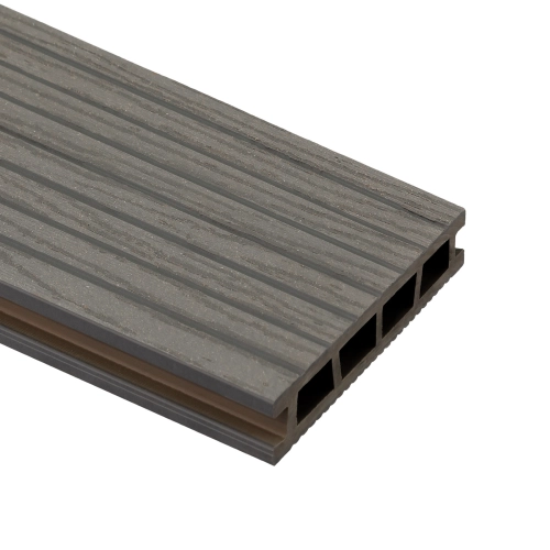 Deska Tarasowa Kompozytowa BERGDECK Wood, Antracyt szczotkowany 240 × 15 × 2,5 cm